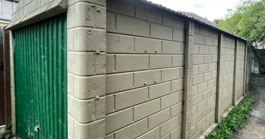 Single Concreate Garage