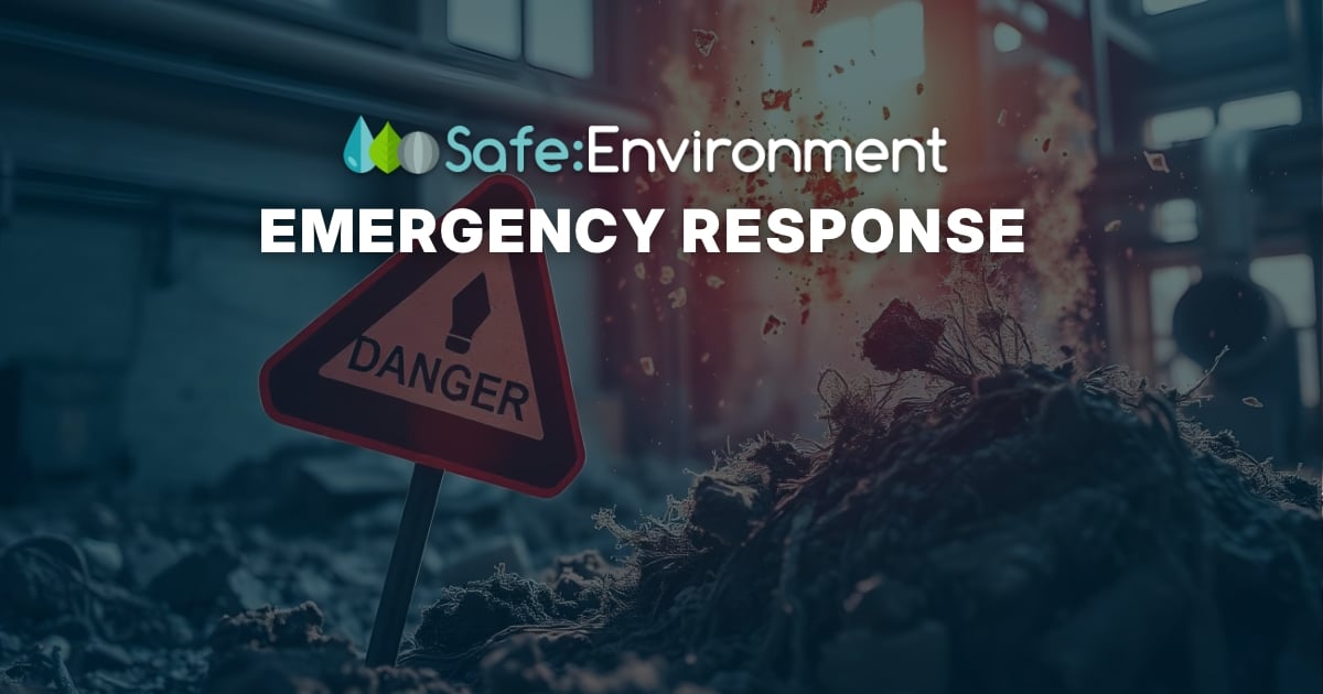 accidentally disturbed asbestos